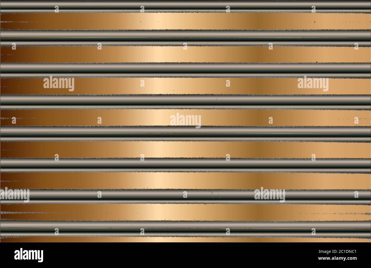 Abstract golden pattern with horizontal stripes. Luxury background. Stock Photo