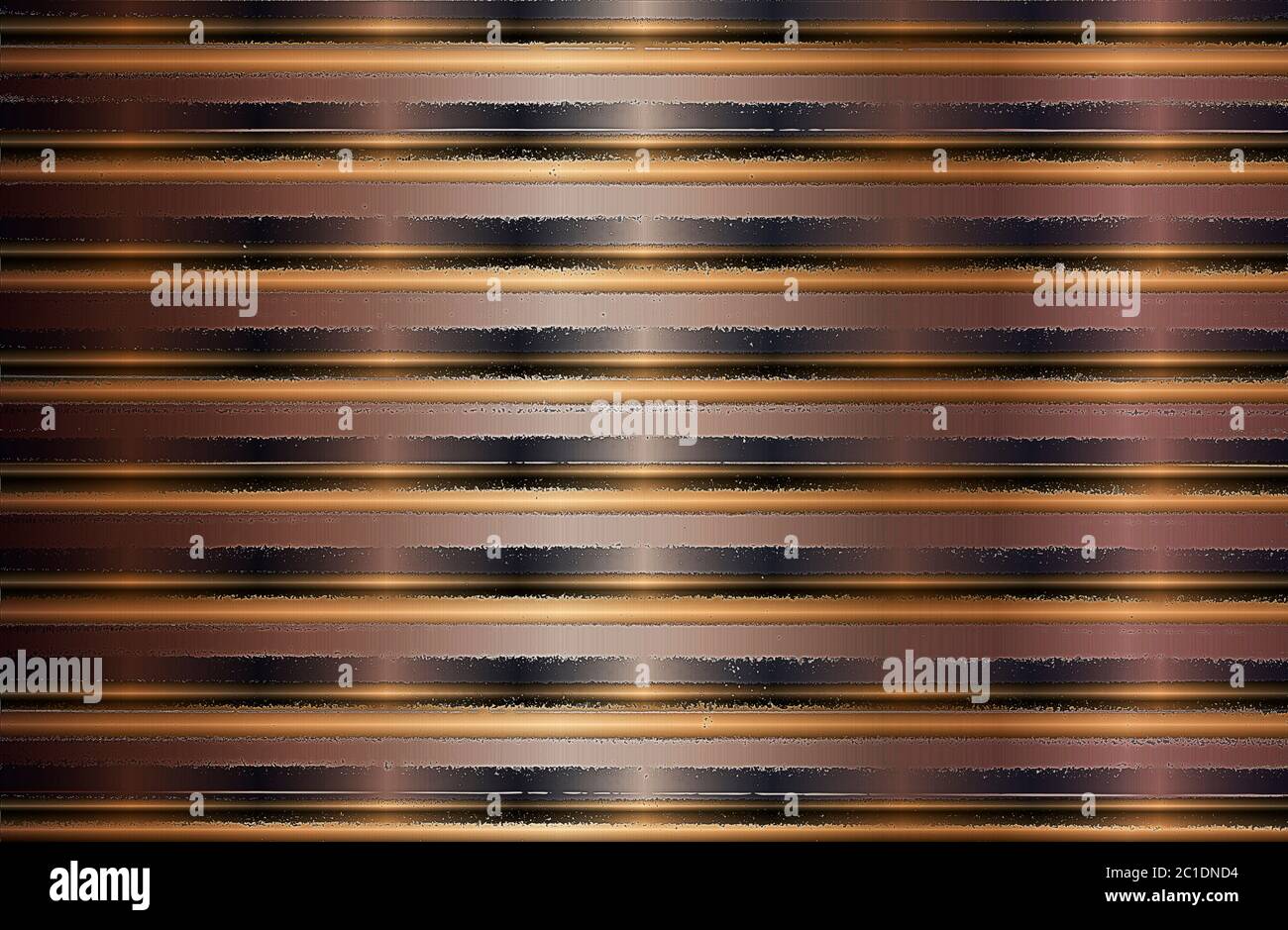 Abstract golden pattern with horizontal stripes. Luxury background. Stock Photo