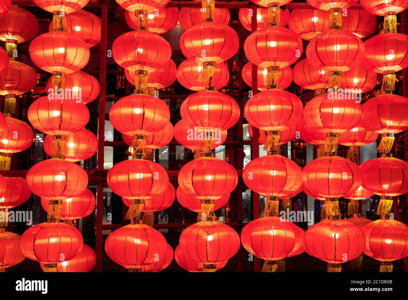 Row Of Chinese Lanterns High Resolution Stock Photography and Images ...