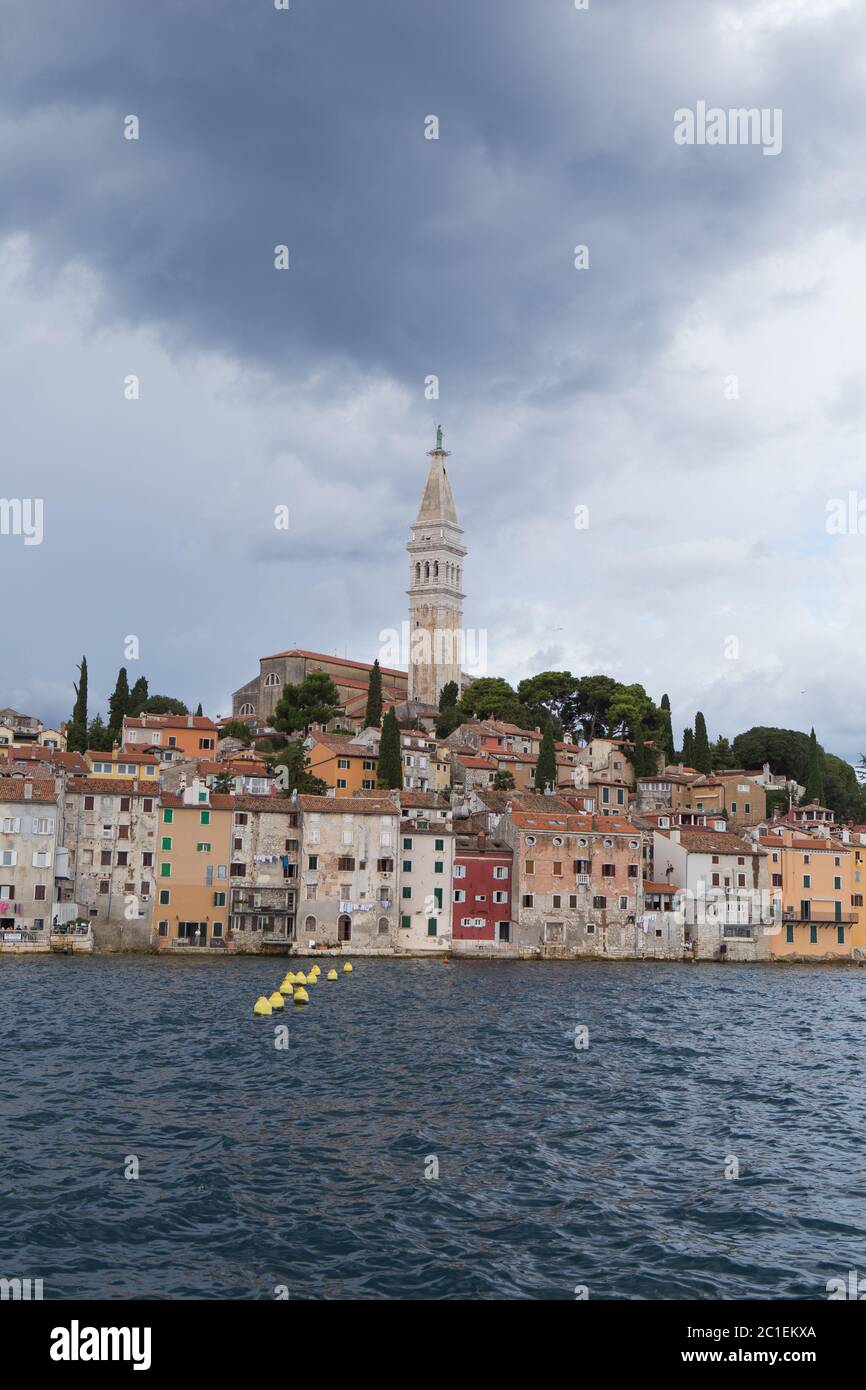 City Rovinj Stock Photo