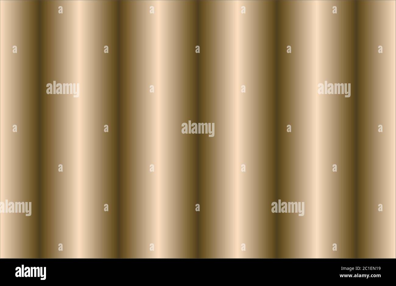 Abstract golden pattern with horizontal stripes. Luxury background. Stock Vector