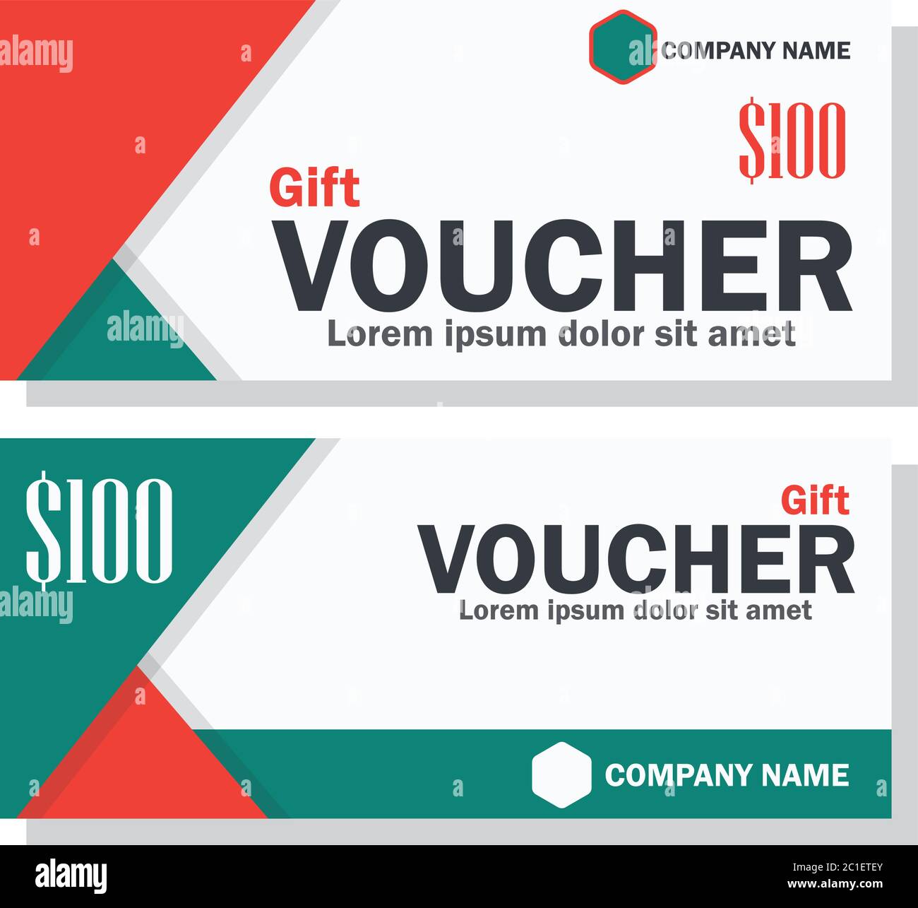 gift voucher for business concept. vector illustration Stock Vector ...