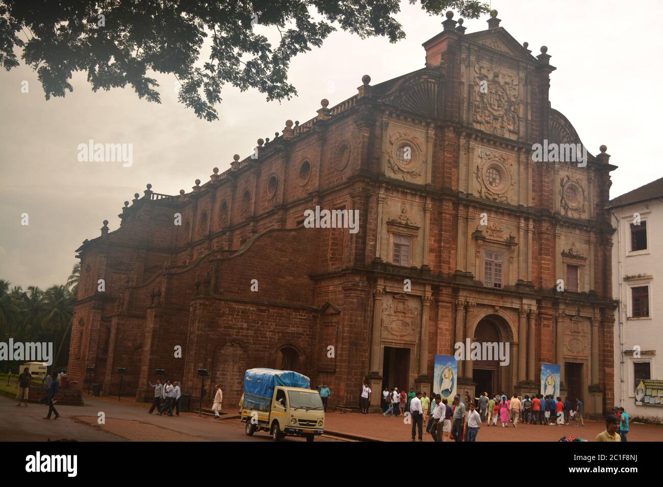 Basilica of Bom Jesus Stock Photo