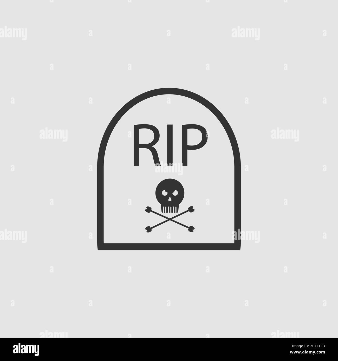 Free RIP Tombstone Halloween SVG - Vectplace