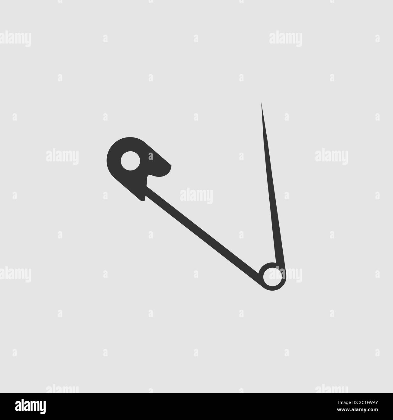 Safety pin Black and White Stock Photos & Images - Alamy