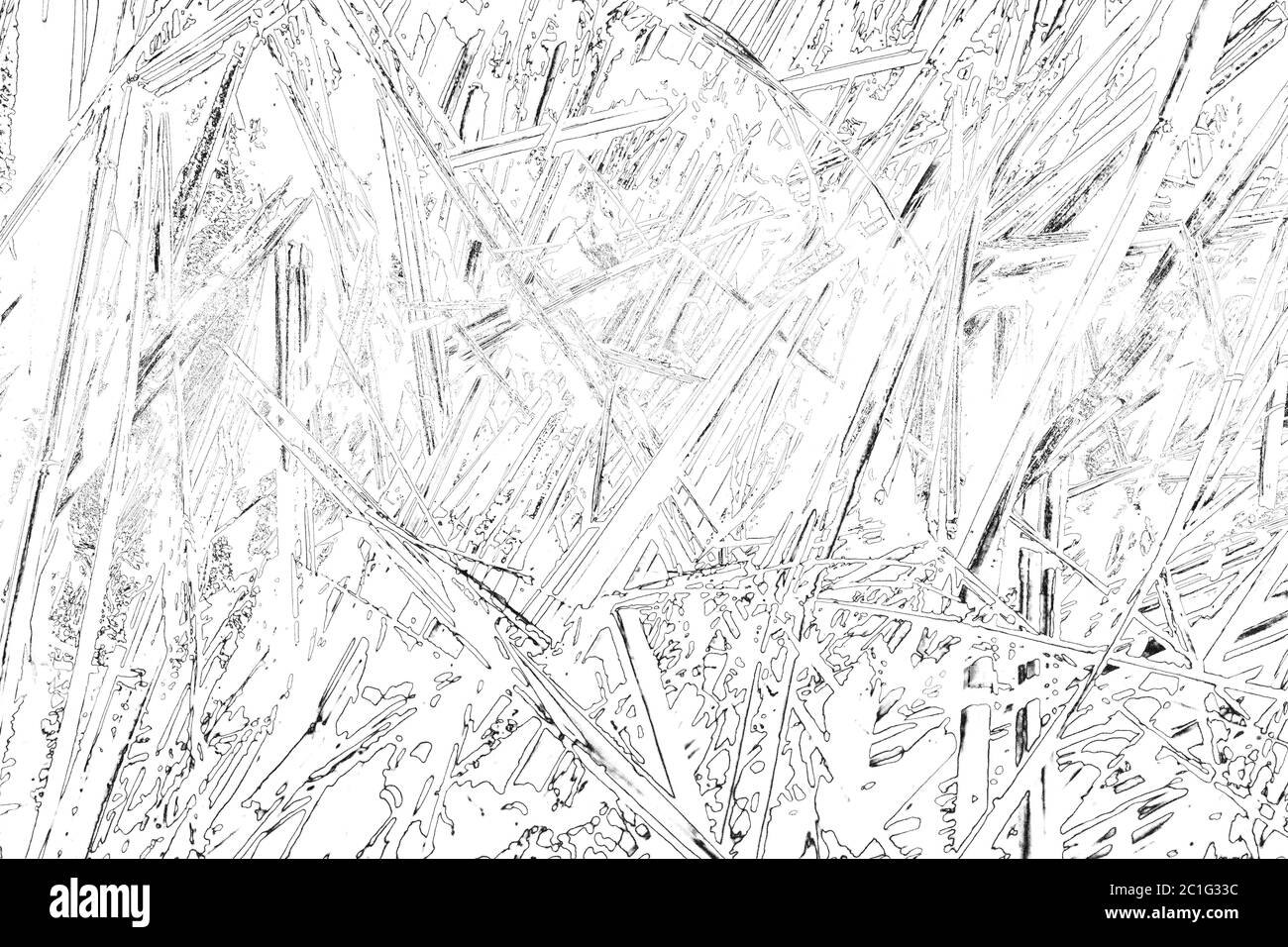 Colored Reeds Texture Stock Photo