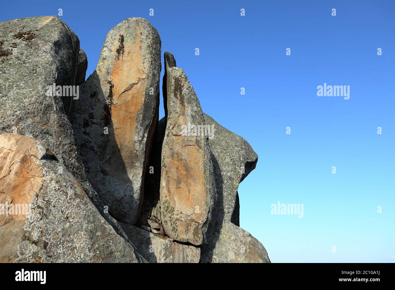 Landscape and Nature in the Kingdom of Great Zimbabwe Stock Photo