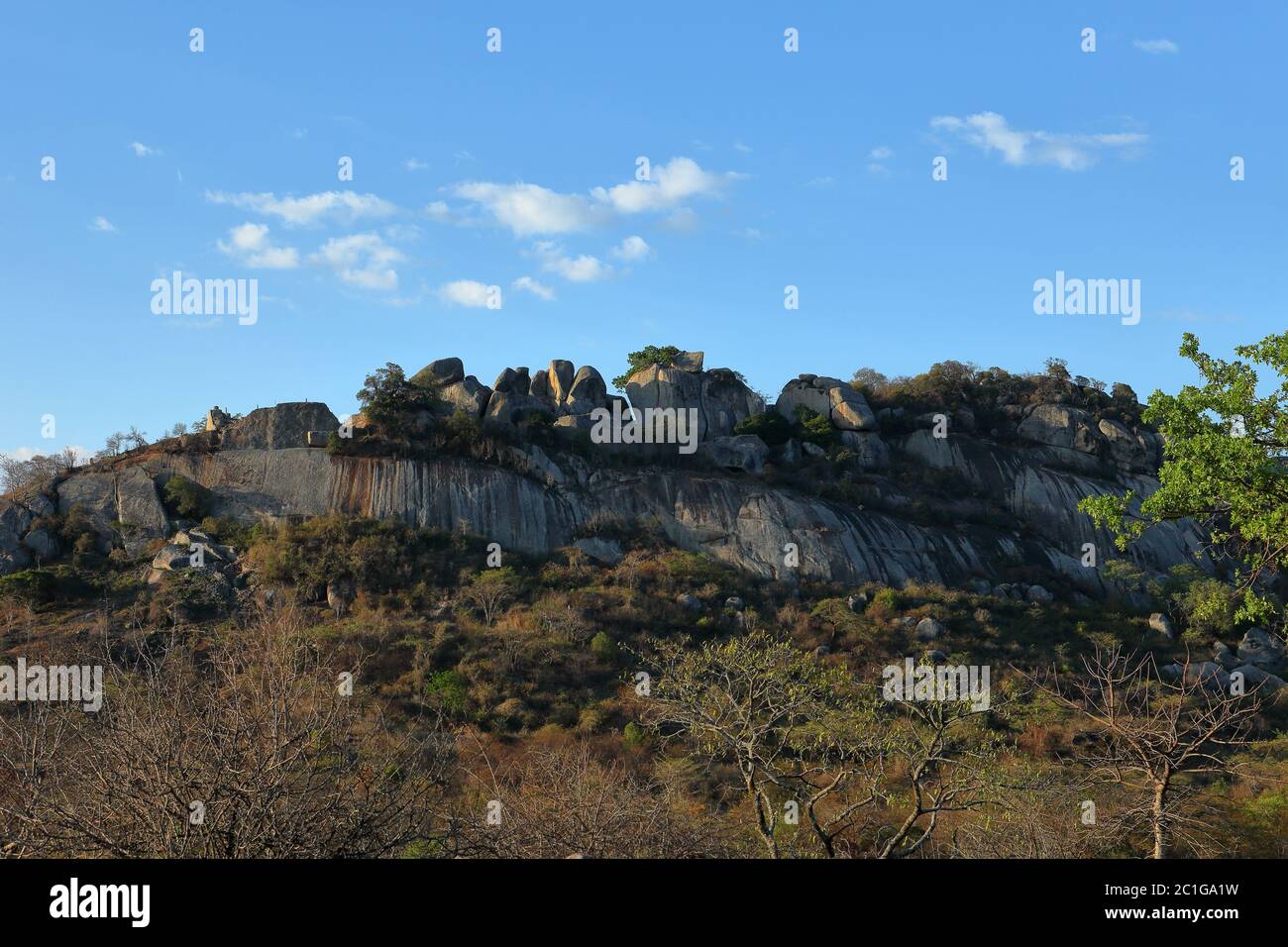 The ruins of Great Zimbabwe in Africa Stock Photo - Alamy