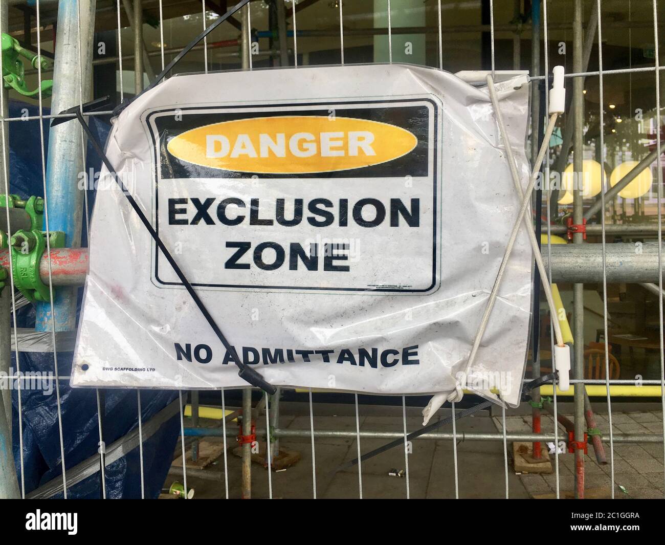 Exclusion Zone Zone Stock Photo - Alamy