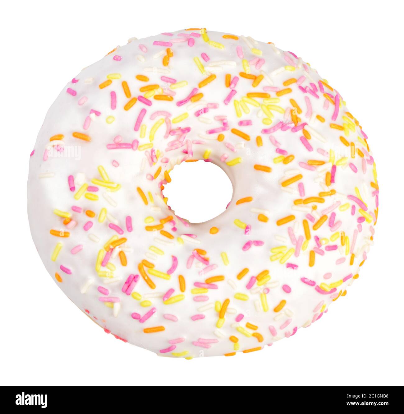 Fresh donut with sugar glaze Stock Photo - Alamy