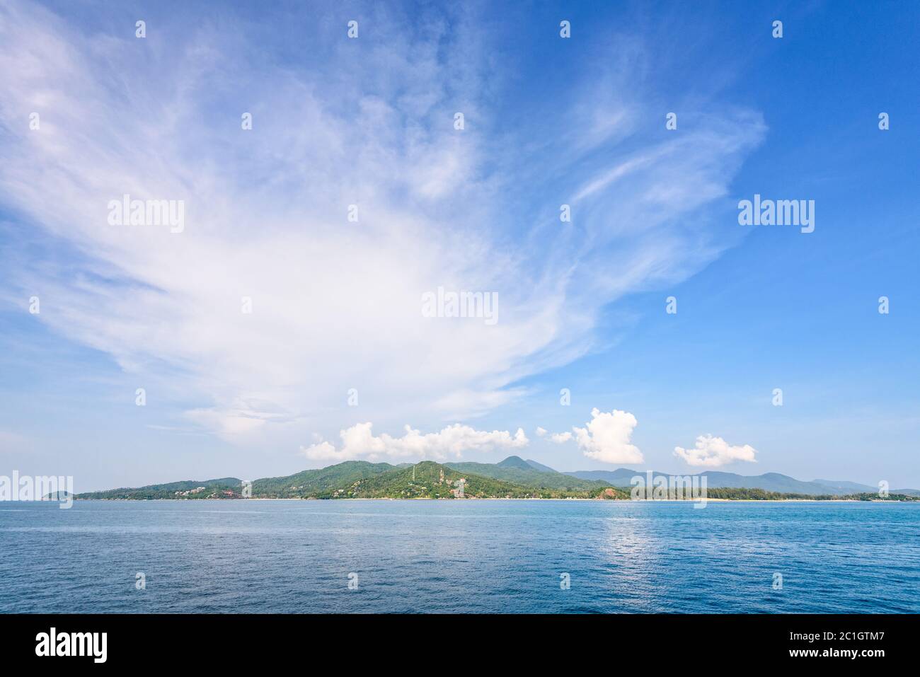 Ko Pha Ngan island in Thailand Stock Photo