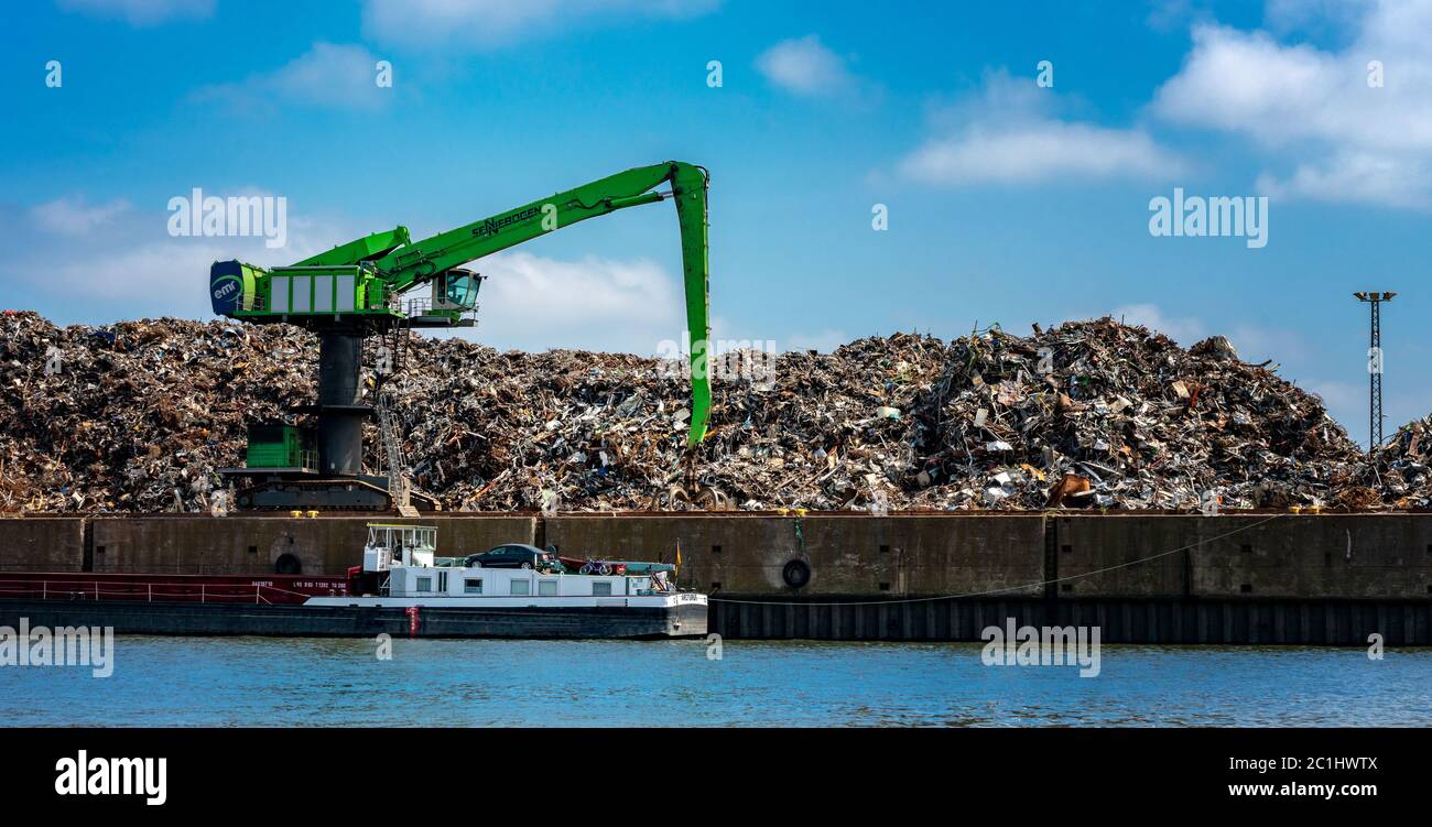Scrap trade Stock Photo