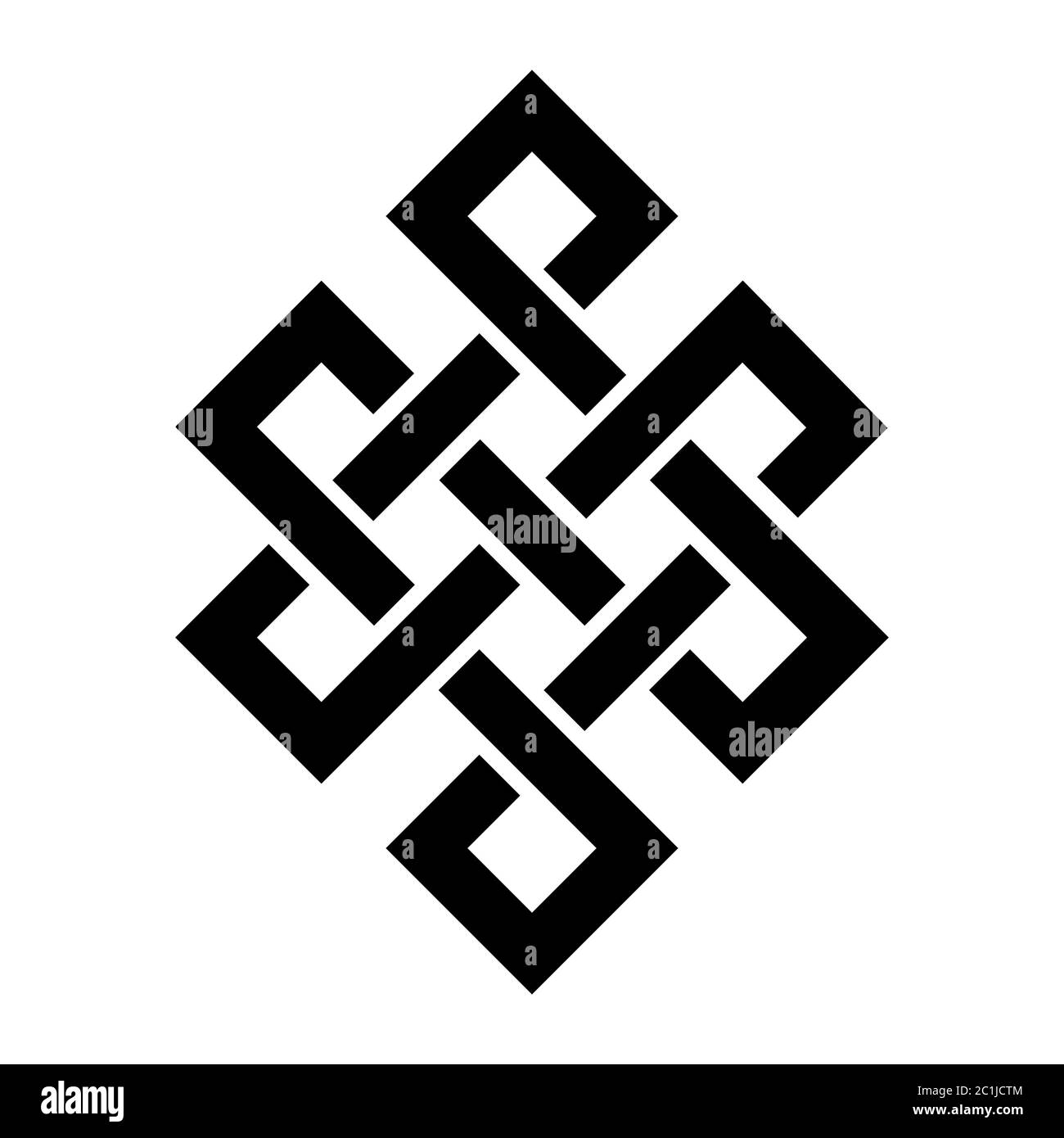 Guts of Buddha (The Eternal knot) — symbol of inseparability of ...