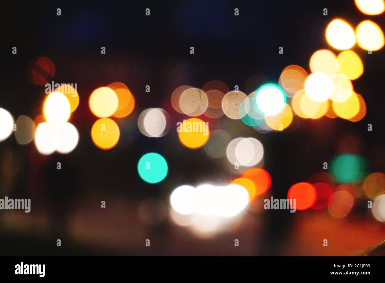 lights in the street Stock Photo - Alamy