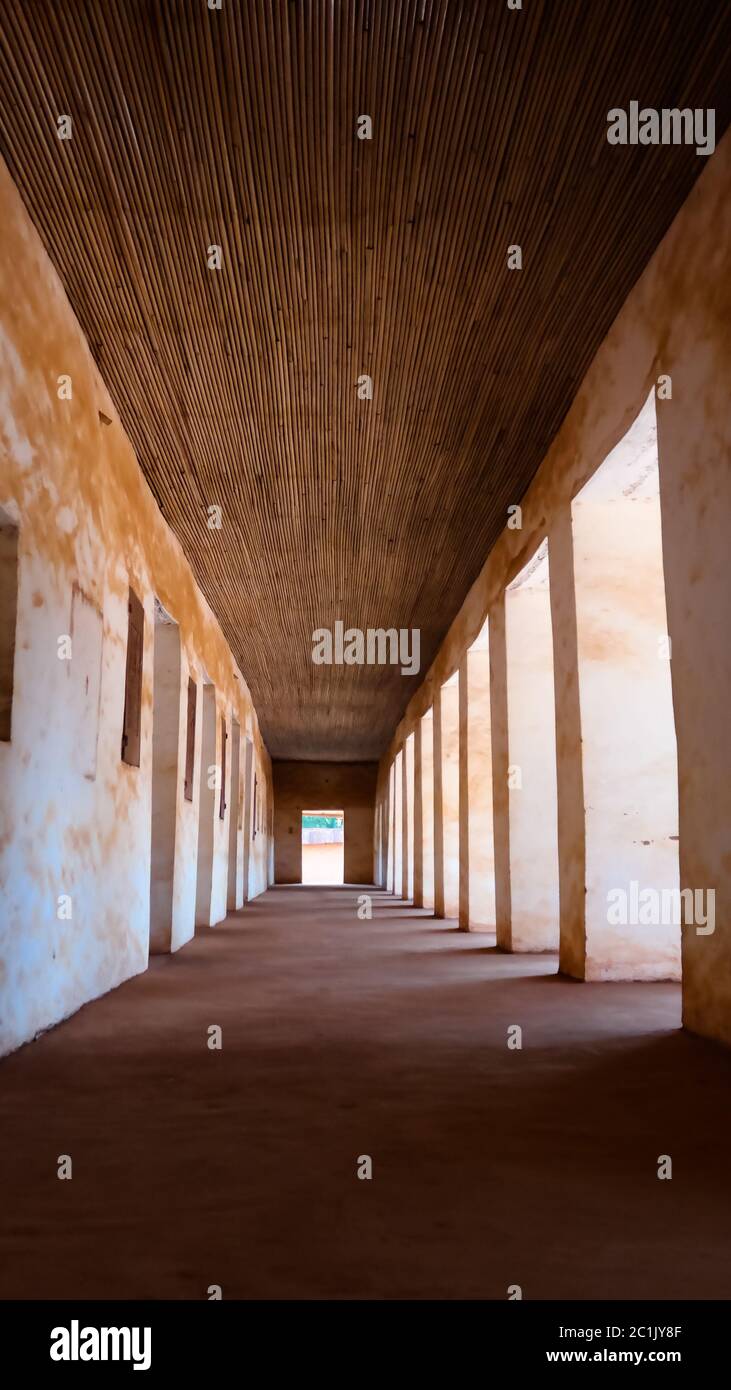 View to Royal Palaces of Abomey , Benin Stock Photo - Alamy