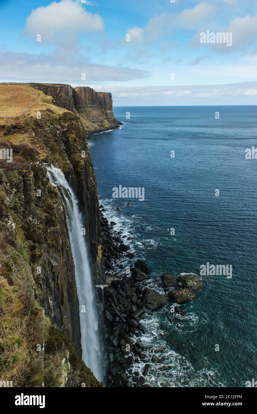 Kilt Rock Isle of Skye Scotland Stock Photo - Alamy
