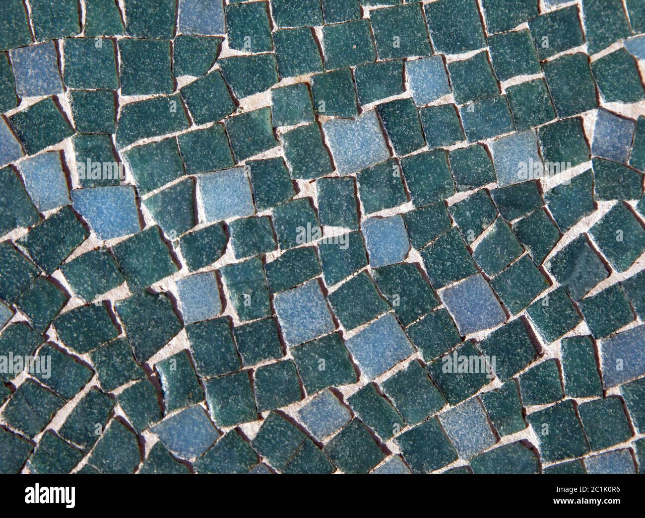 Glass mosaic tiles background Stock Photo