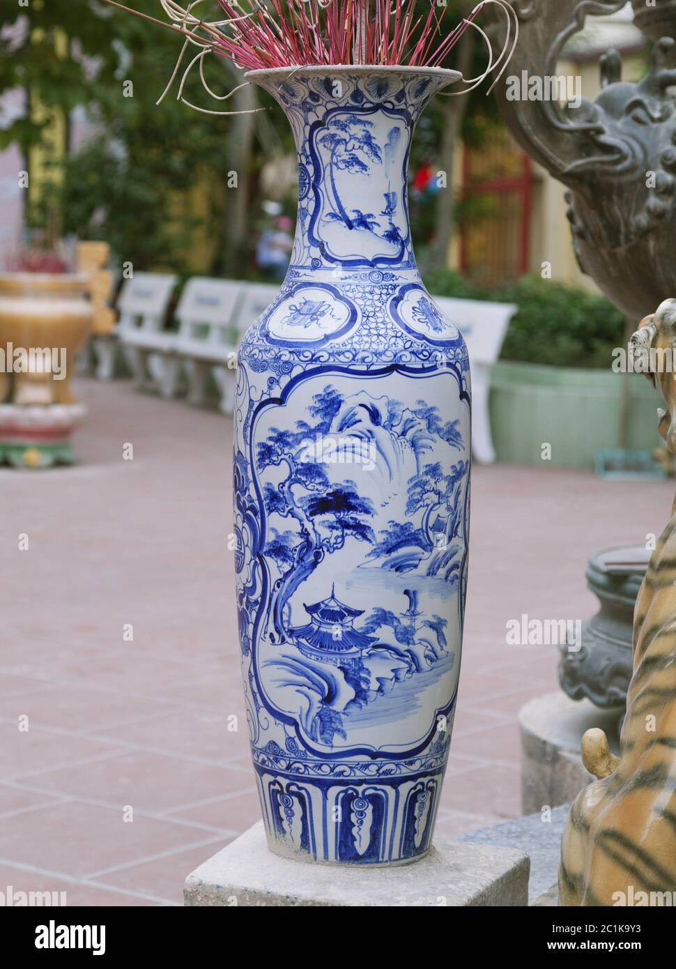 Traditional ceramic incense burner Stock Photo Alamy