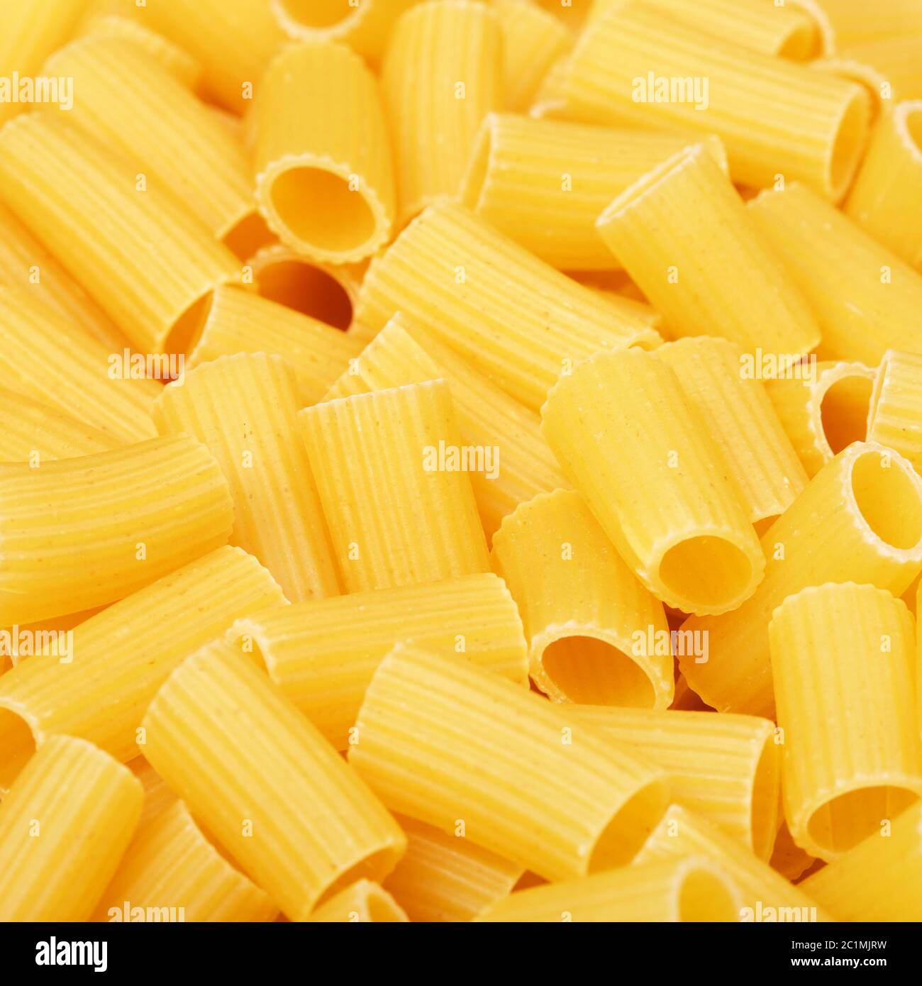Raw Pipe Pasta Stock Photo