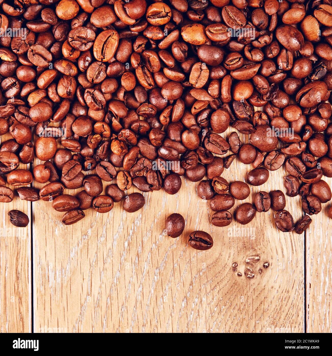 Coffee Beans Background Stock Photo