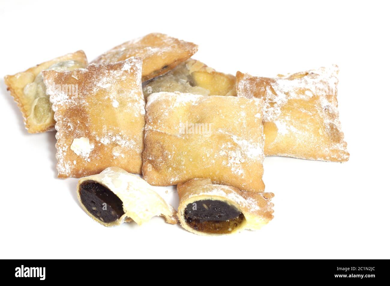 carnival sweets filled with Italian tradition Stock Photo