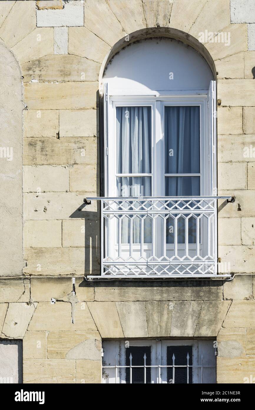 Window with light balcony Stock Photo - Alamy