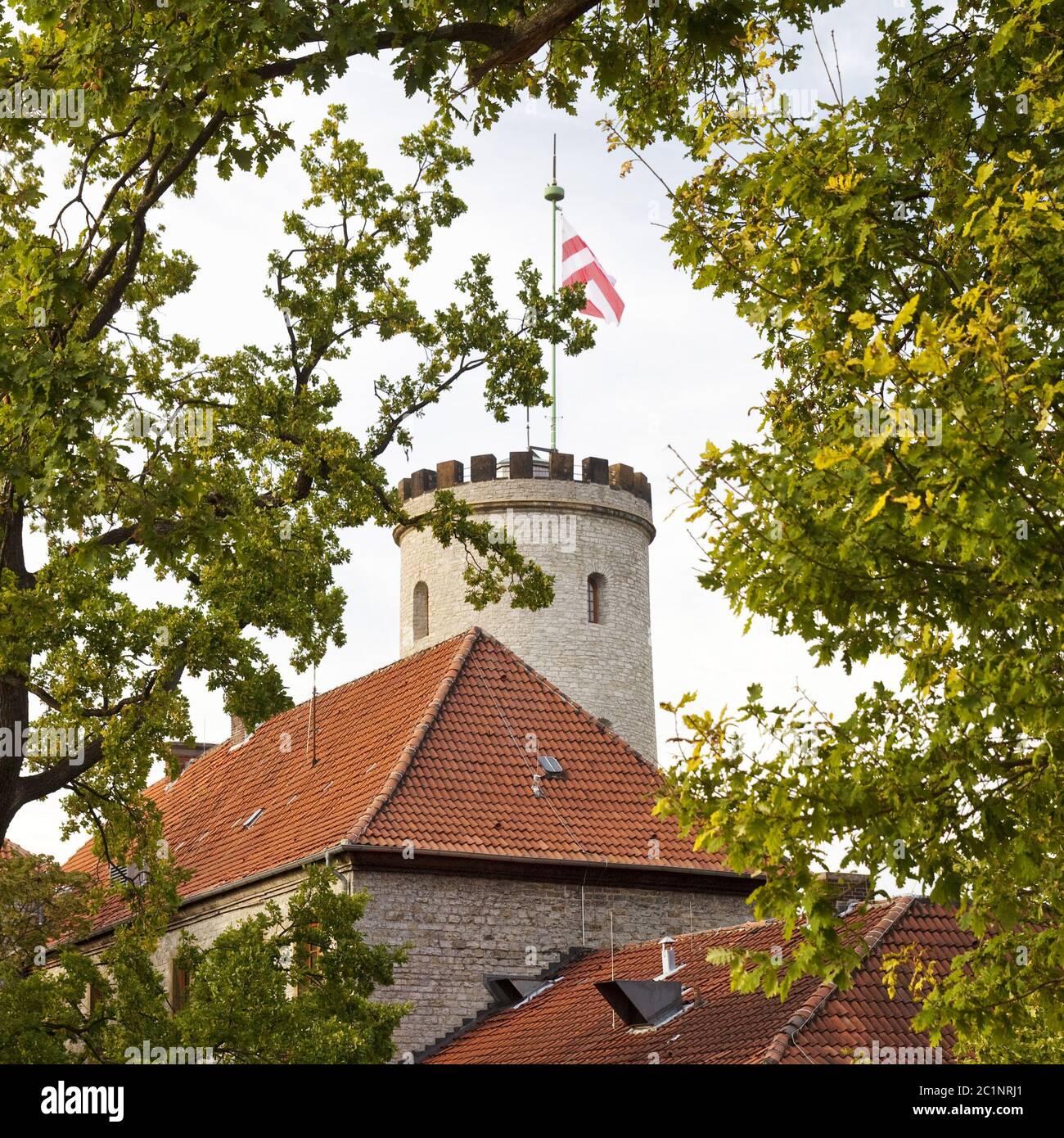 Sparrenburg Castle, Bielefeld, East Westphalia, North Rhine-Westphalia,Germany, Europe Stock Photo