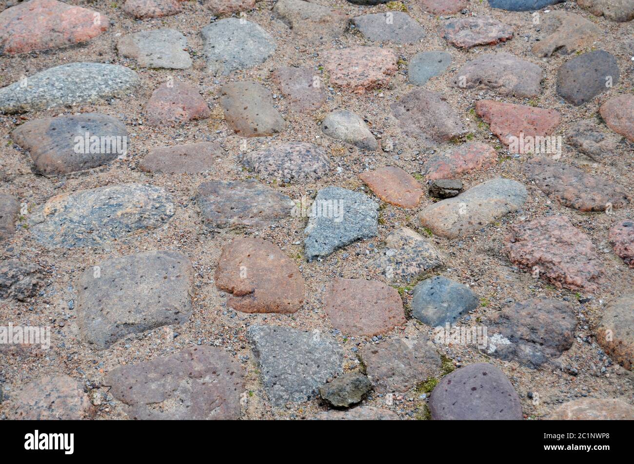Paving slabs close up a background Stock Photo