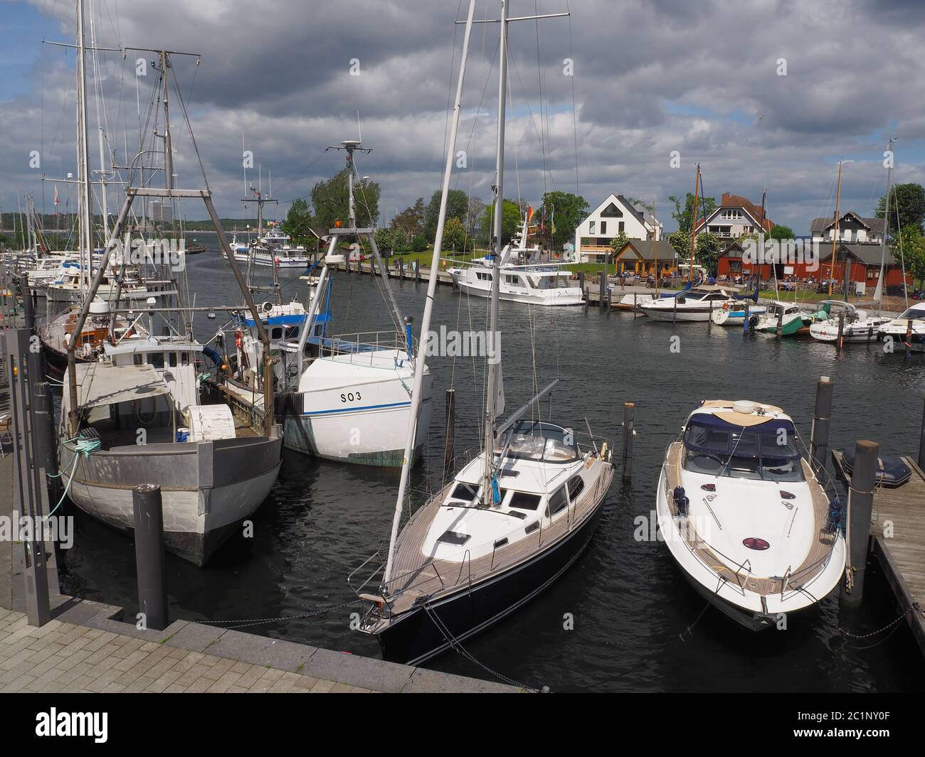 Harbor Niendorf Stock Photo