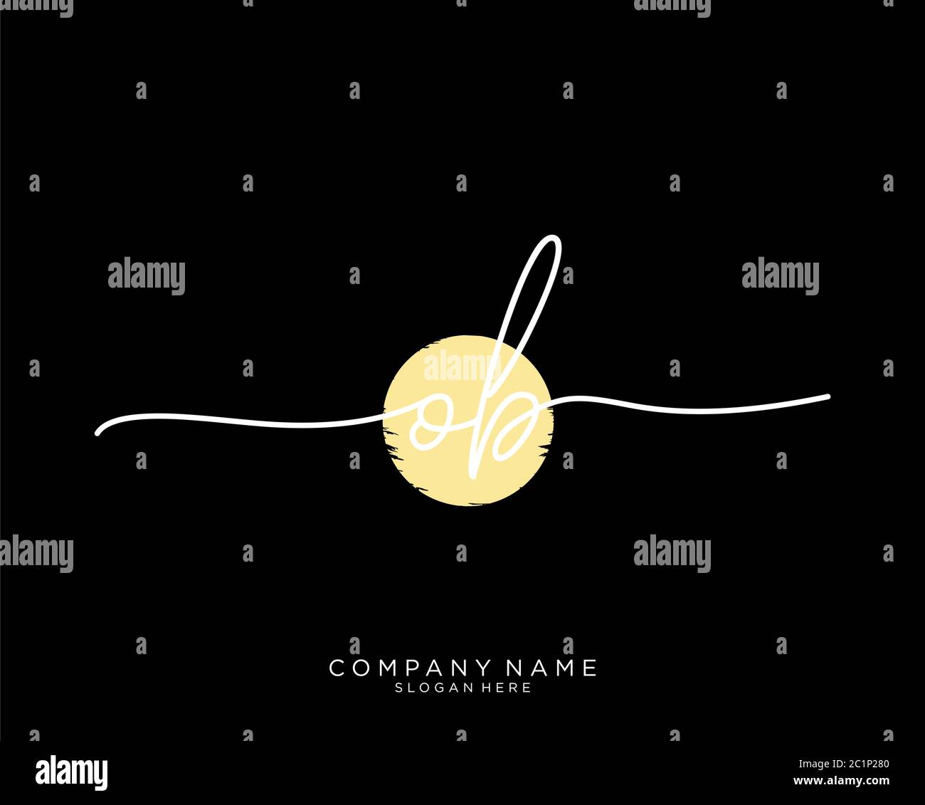 Ob template Stock Vector Images Alamy