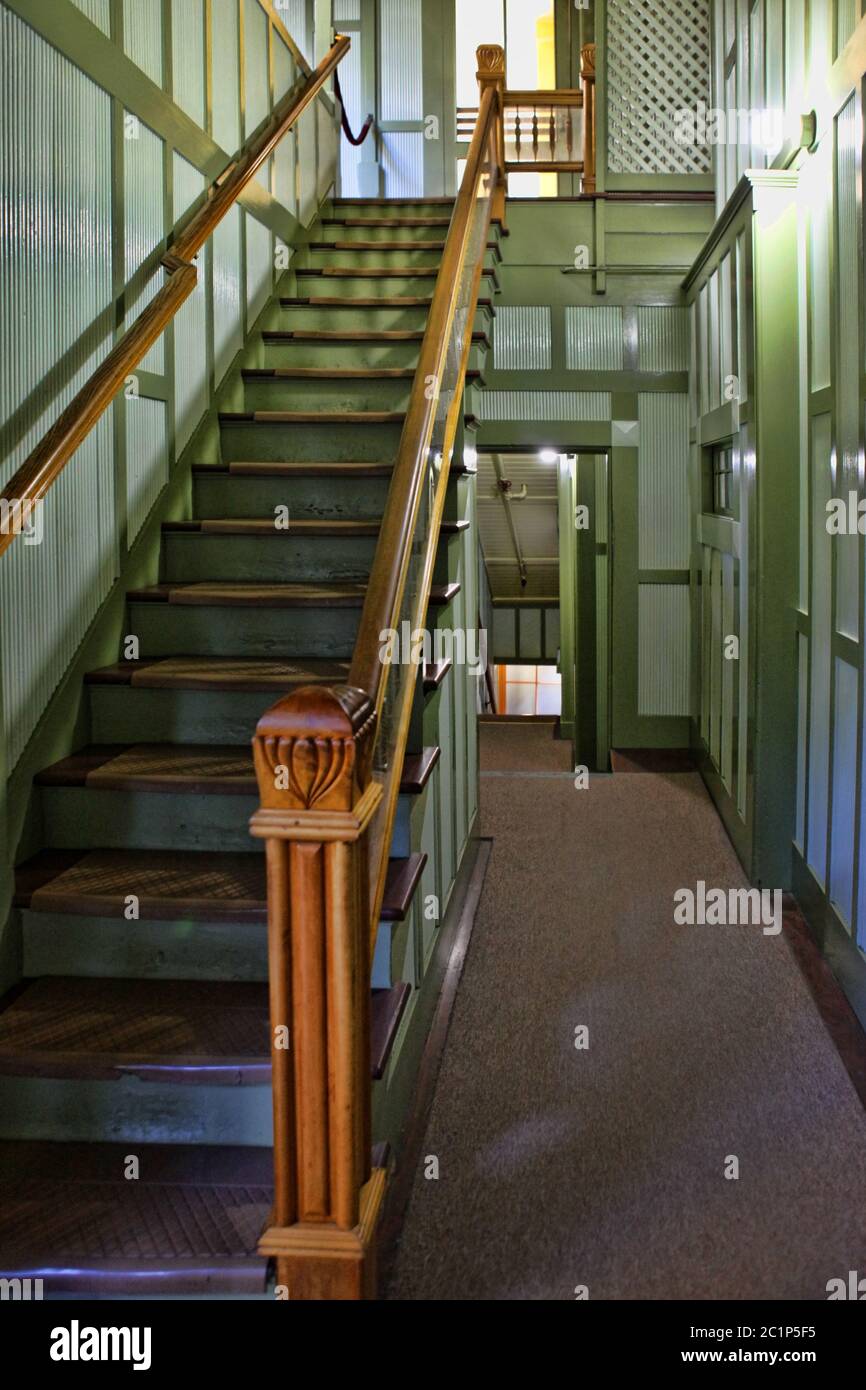 Winchester mystery house stairs hi-res stock photography and images - Alamy