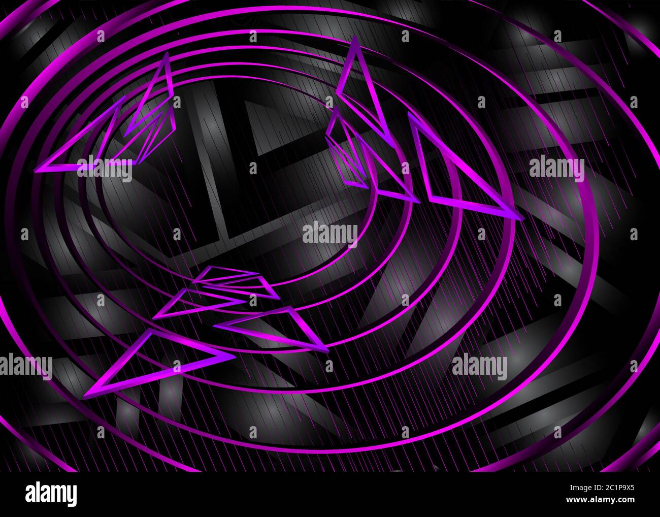 Purple and black triangles, premium exclusive background. Vector luxury ...