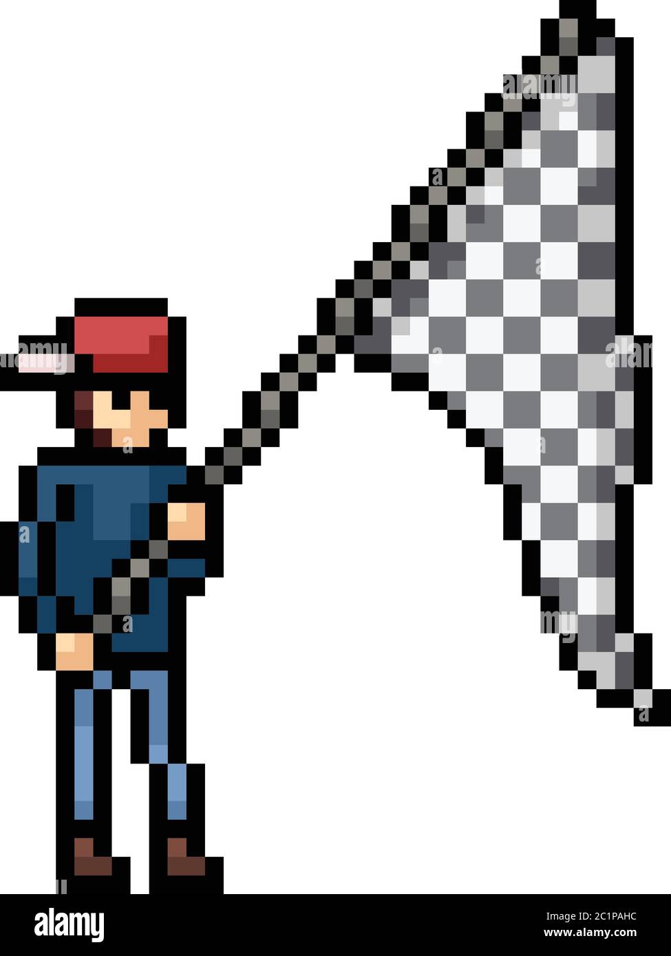 Bit pixel art race hi-res stock photography and images - Alamy