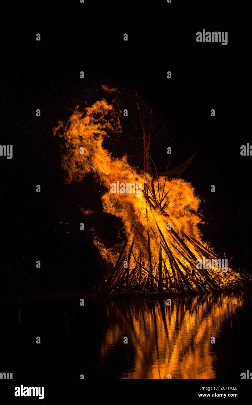 Feuer Stock Photo