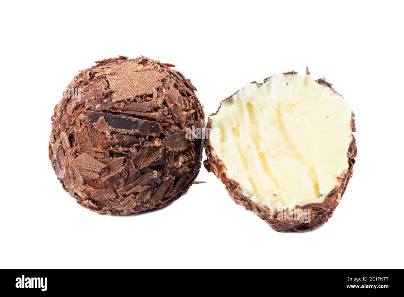 Dark chocolate candy with cream filling Stock Photo Alamy
