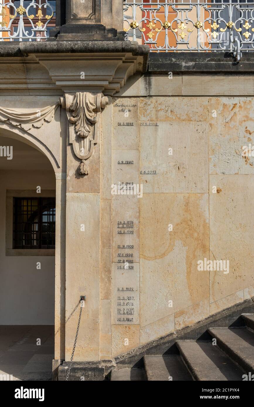 High water levels Stock Photo