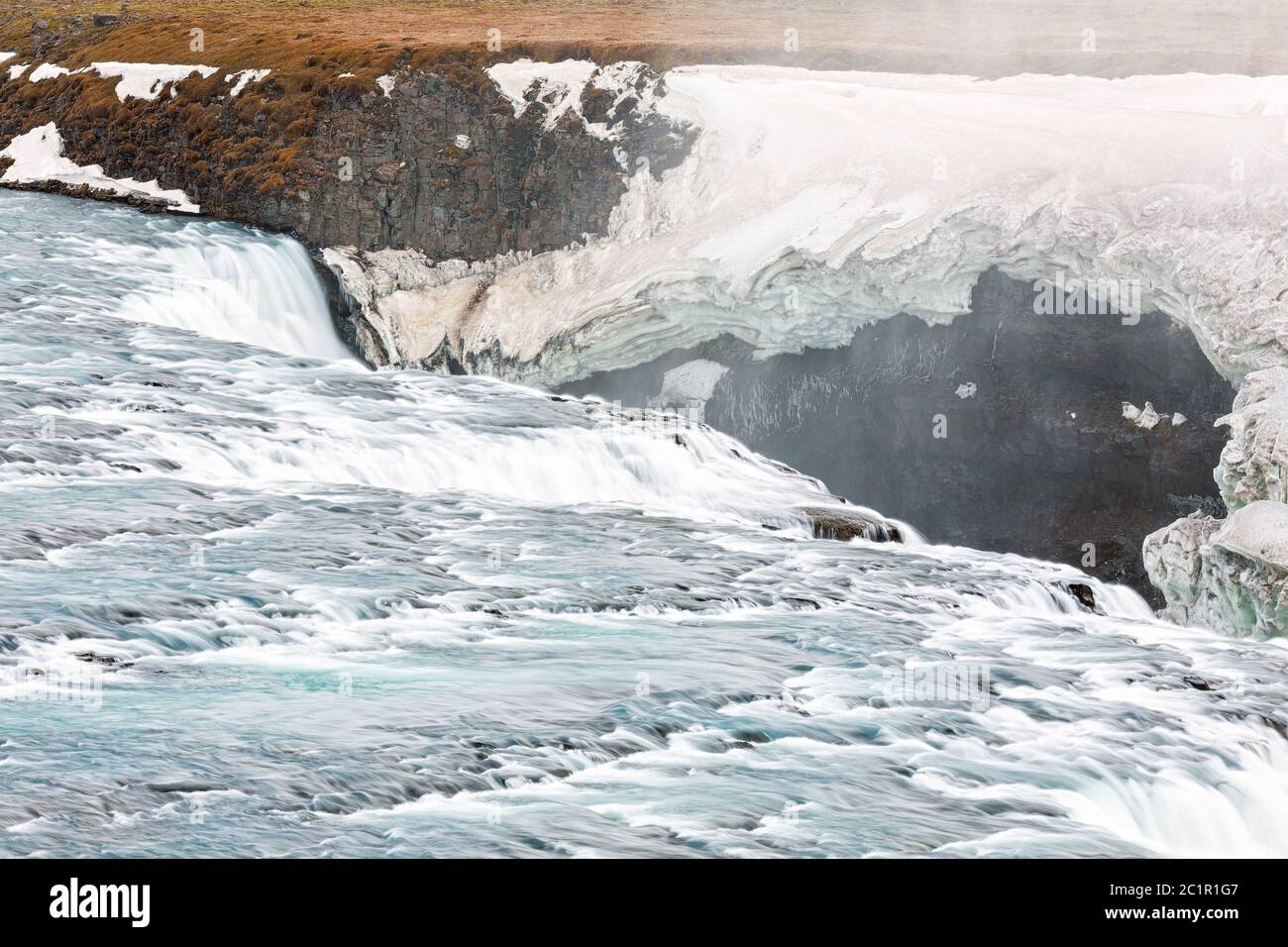 Close up view natural waterfall hi-res stock photography and images - Alamy