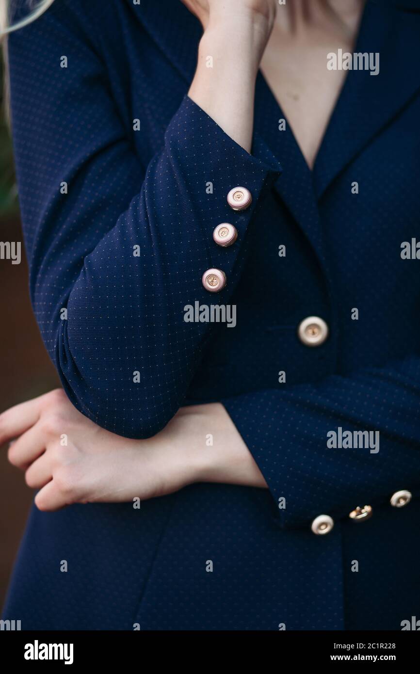 Blonde woman in business suit hi-res stock photography and images - Alamy
