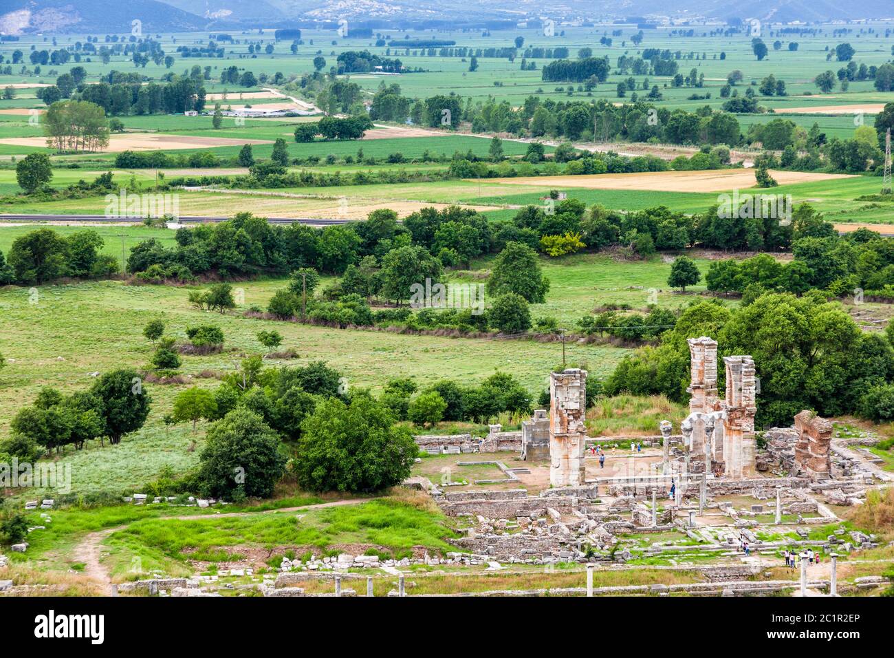 Archaeological Site of Philippi, King Philip II Filippoi, Suburb of