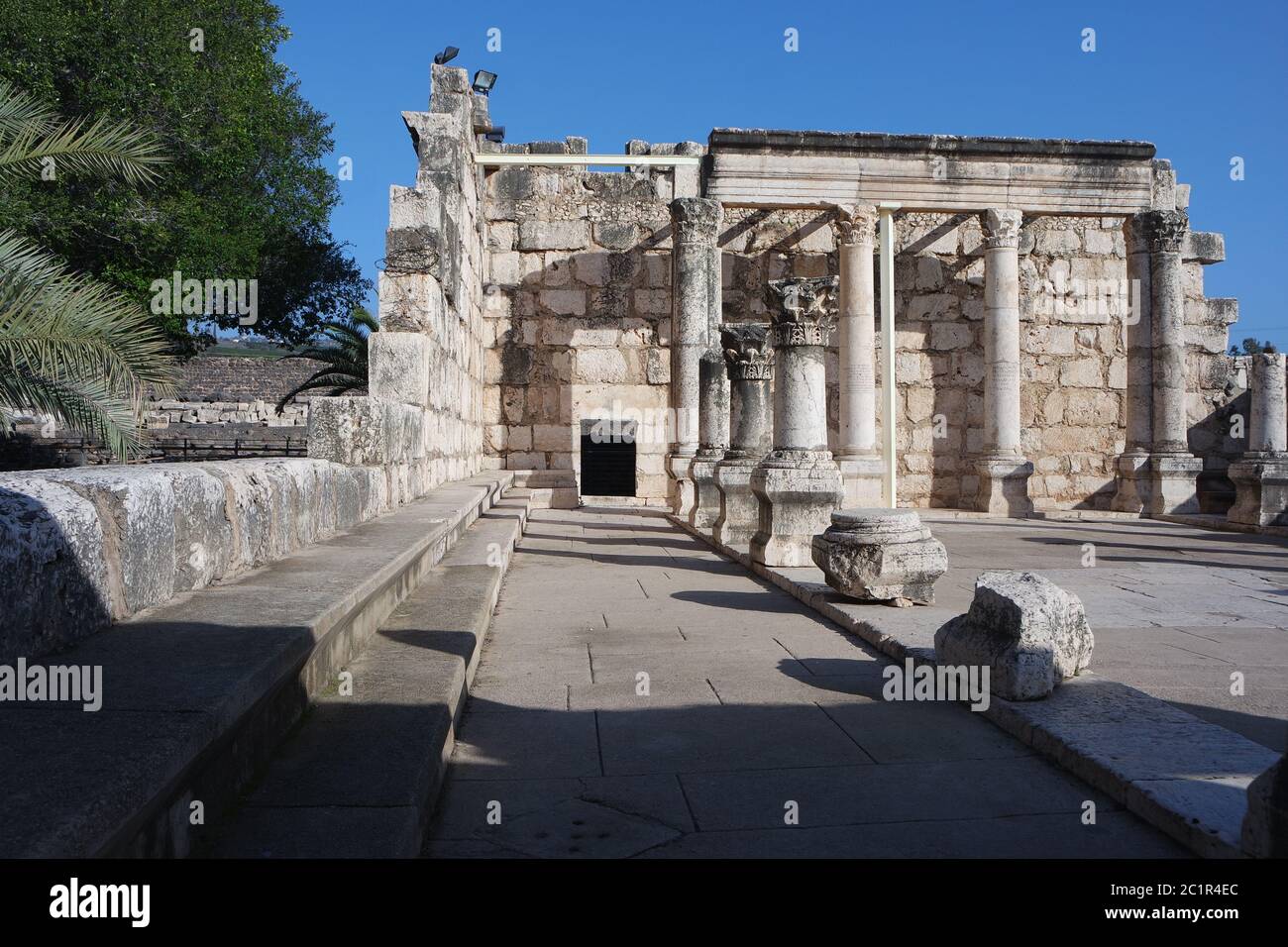 Ancient Capernaum, Israel Stock Photo