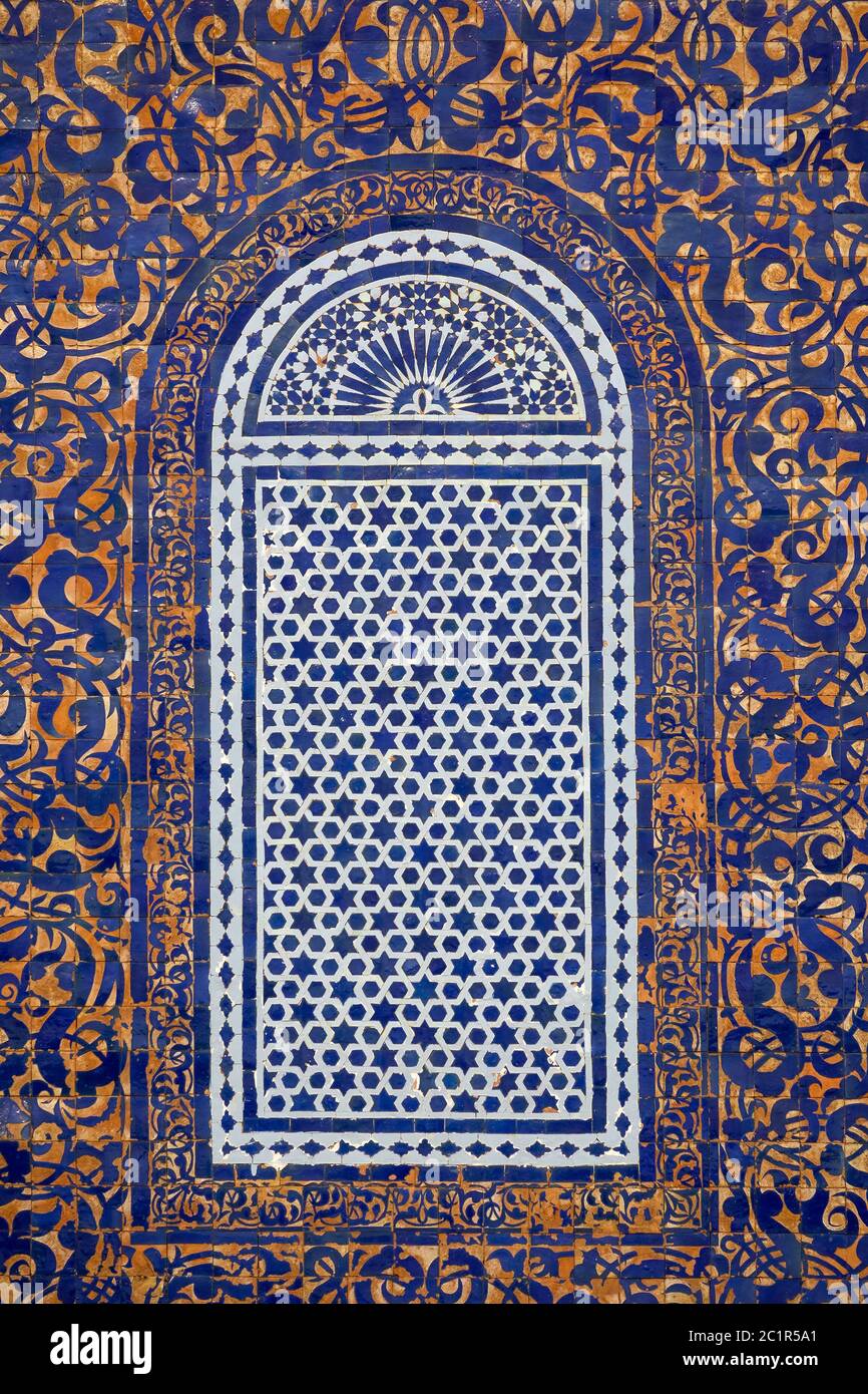 Traditional maroccan pattern background Stock Photo