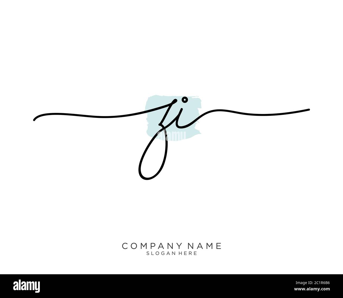 Zi logo vector vectors hires stock photography and images Alamy