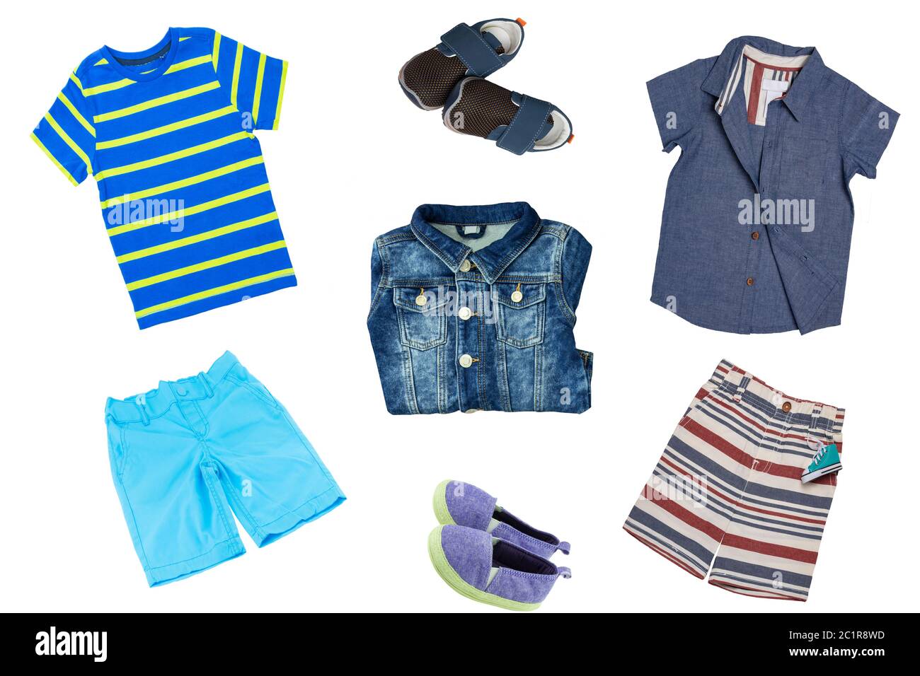 denim short and jacket set