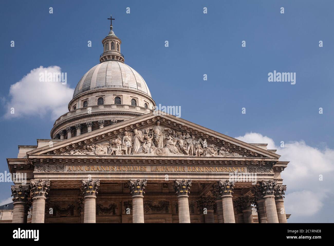 Pantheon monument, Paris, France Stock Photo