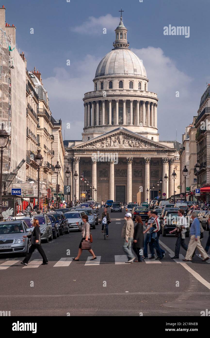 Pantheon monument, Paris, France Stock Photo