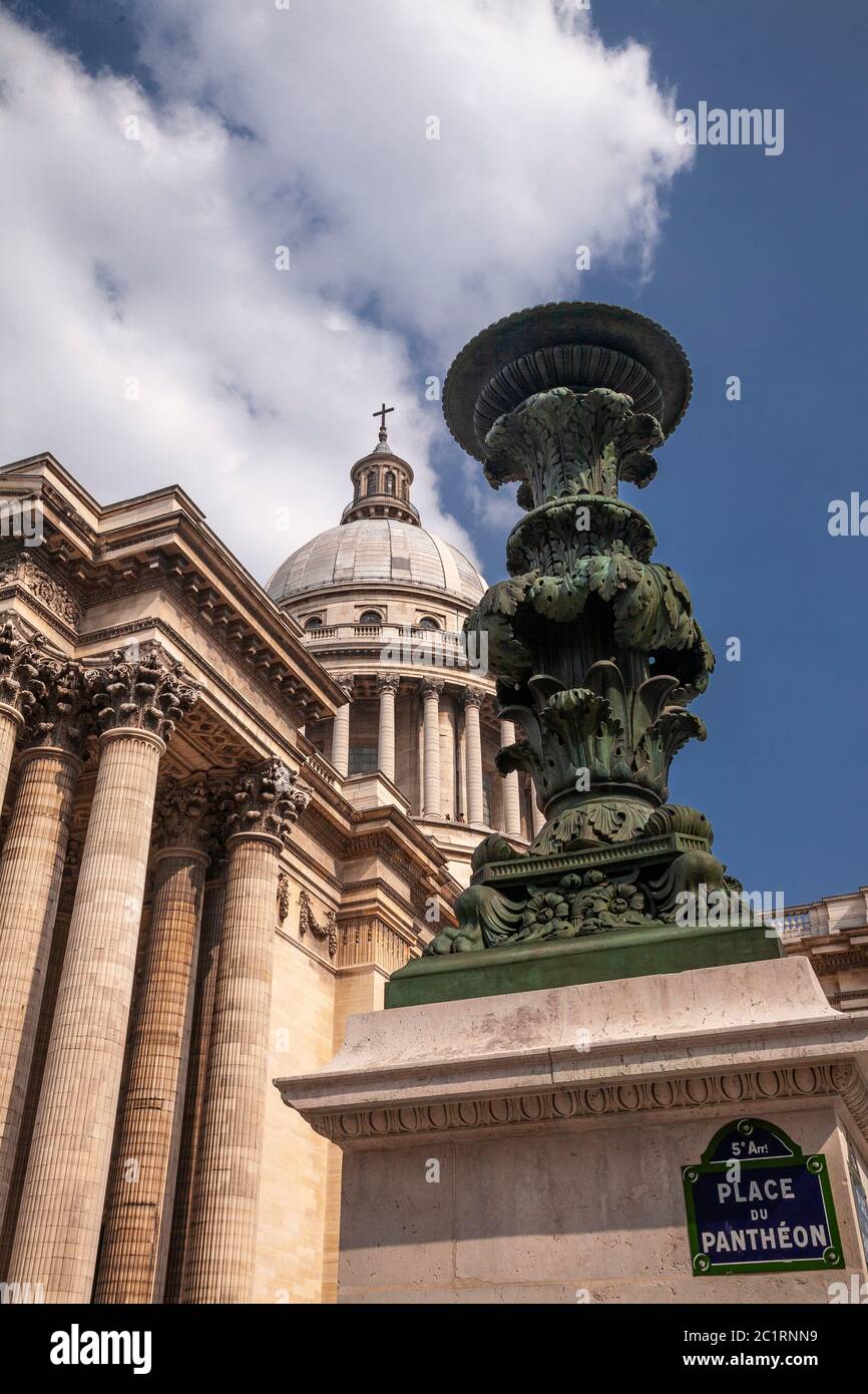 Pantheon monument, Paris, France Stock Photo