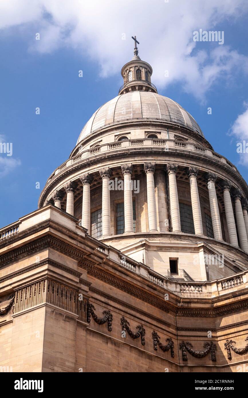 Pantheon monument, Paris, France Stock Photo
