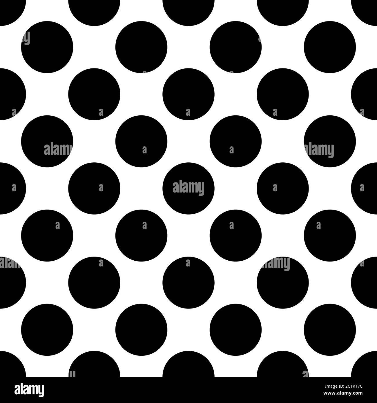 vector black white seamless pattern polka dot Stock Vector Image & Art ...