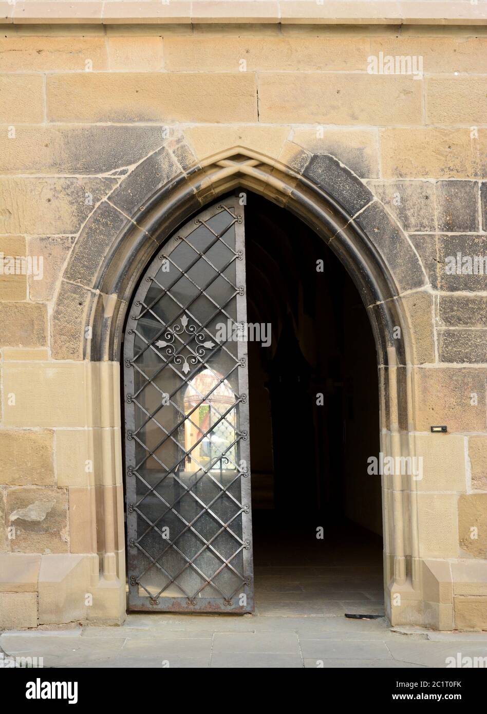 dor at monastery Oehringen Stock Photo