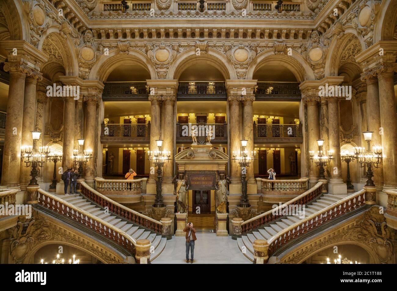 Phantom Of The Opera Paris Opera House High Resolution Stock ...